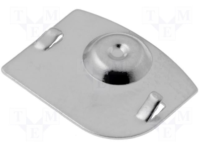 Контактна пластина за батери 224-1A Контакт; AA,R6; Кол.бат: 1; вмъкван; Контакти: месинг